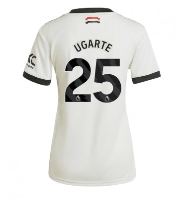 Manchester United Manuel Ugarte #25 Tredje Tröja Dam 2024-25 Kortärmad